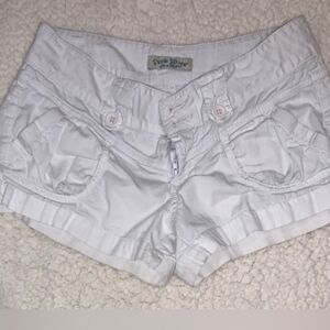 Paris Blues White Shorts Y2K - Juniors size 5